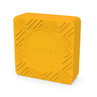 Sadhev Turmeric & Mango Kernel Butter Bathing Bar 125 gm - Soaps