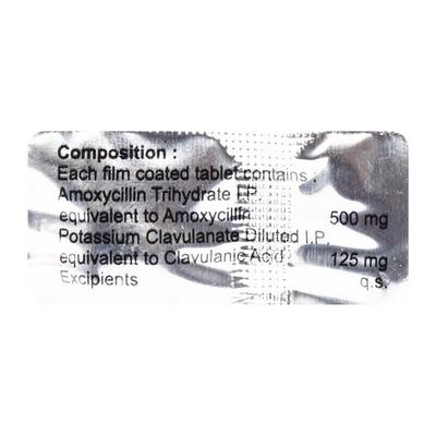 MOXITRUE 625 Tablet 6's - Bacterial Infections-Pen