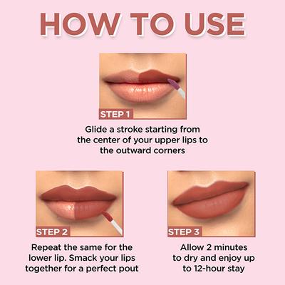 ENN Transferproof Matte Liquid Lipstick - Cramel Drizzle 1.5 ml - Liquid Lipsticks