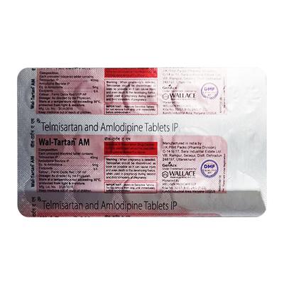 WAL TARTAN AM Tablet 15's - Hypertension-Ang