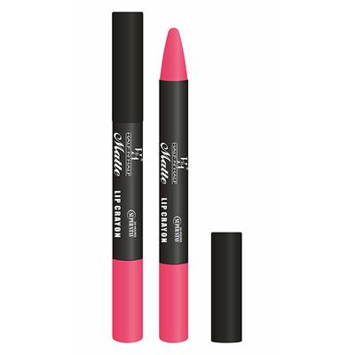 Half N Half Matte Lip Crayon, 24H Super Stay, 08 Pretty Pink 3.5 gm - Lip Crayons