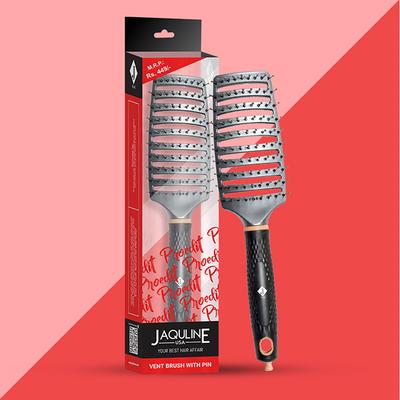 Jaquline USA VENT BRUSH WITH PIN (PROEDIT) 100 gm - Hair Brushes