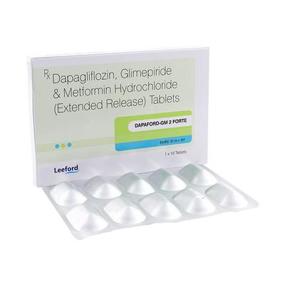 DAPAFORD GM 2 FORTE Tablet 10's - Diabetes-Ant