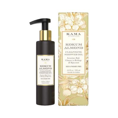 Kama Ayurveda Kokum Almond Cleansing Shower Oil 200 ml - Shower Gels & Body Wash