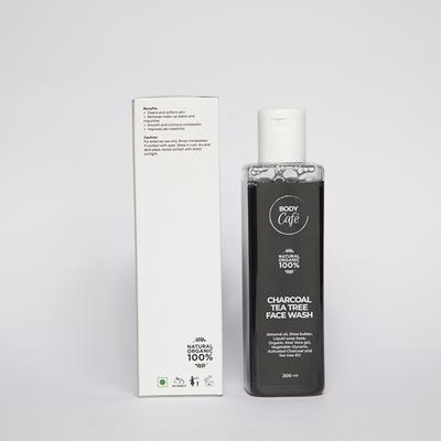 Bodycafe Bamboo Charcoal Face Wash 200 ml - Face Wash & Cleansers