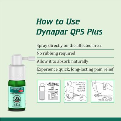 DYNAPAR QPS MINI PLUS Topical Solution 7.5ml - Pain Relief Spray