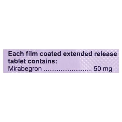 Bladmir 50mg Tablet 10'S - Bladder And Prostate Disorders-Dru