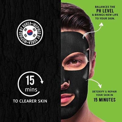 Bombay Shaving Company Charcoal Face Sheet Mask 50g each 2's - Sheet Masks