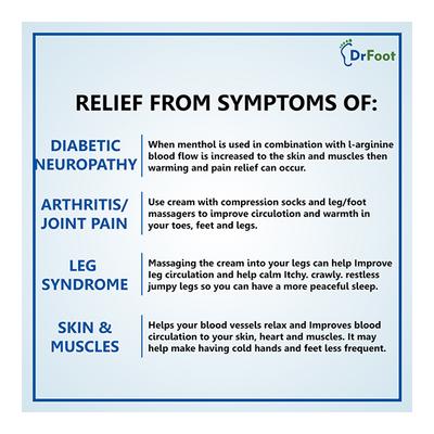 Dr Foot Diabetic Neuropathy Foot Cream 100 gm - Foot Creams & Lotions