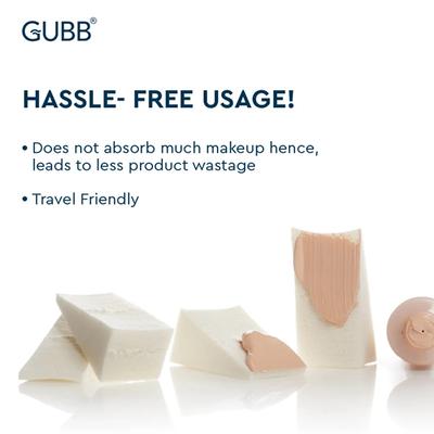 Gubb Makeup Wedges, Latex Free 8's - Sponges & Applicators