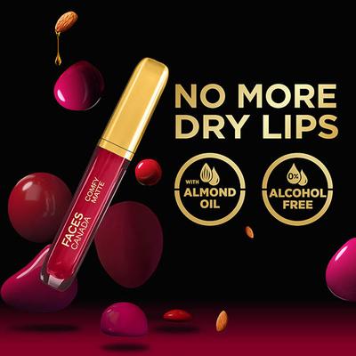 Faces Canada Comfy Matte Liquid Lipstick - Ghost Mode 31 3.8 ml - Liquid Lipsticks