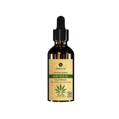 HM Herbal Me 100% Organic Hemp Seed Oil 50ml - Essential Oils