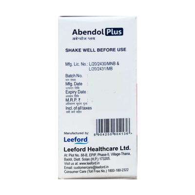 Abendol Plus Suspension 10ml - Parasitic Worms-Ant