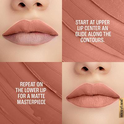 Lakme 9 To 5 Primer + Matte Lipstick- Apricot Rust 3.6 gm - Lipsticks