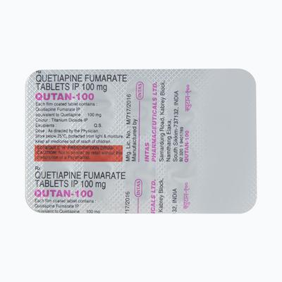 Qutan 100mg Tablet 10'S - Psychosis-Ans