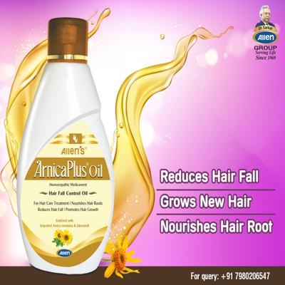 Allen Arnica Plus Hair Oil 100 ml - Personal Care(Homeopathy)