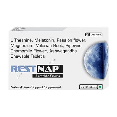 RESTNAP Chewable Tablet 10's - Supplements-Sup