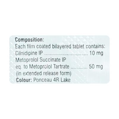 Cilacar M 10/50mg Tablet 10'S - Hypertension-Cal