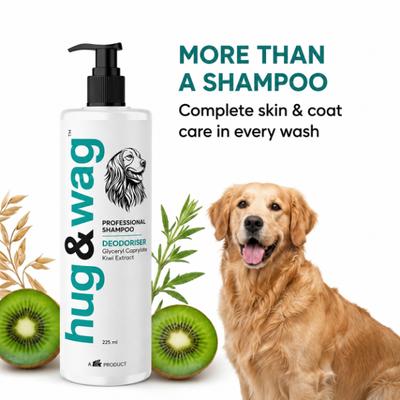 Hug & Wag Deodorising Shampoo 225 ml - Pet Grooming