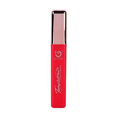 Matt Look Lip Makeup Temptation Liquid Matte, Paint Red 3.5gm - Liquid Lipsticks