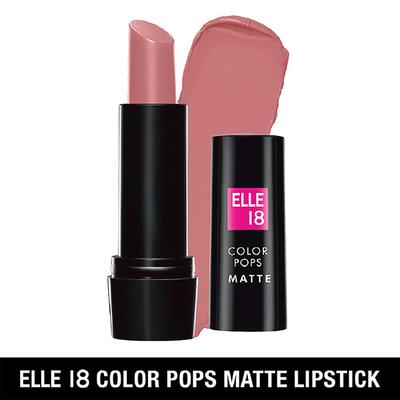 Elle 18 Color Pops Matte Lipstick N51 Nude Fix 4.3 gm - Lipsticks