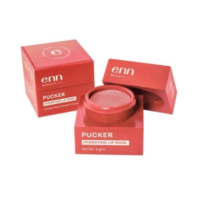 ENN Pucker Hydrating Lip Mask With Hyaluronic Acid Pomelo 6 gm - Others