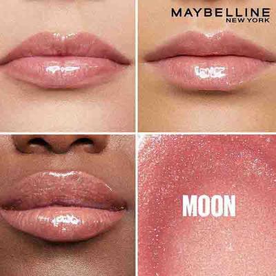 Maybelline New York Lifter Gloss Moisturizing, Tinted Lip Gloss With Hyaluronic Acid, Moon 5.4 ml - Lip Glosses