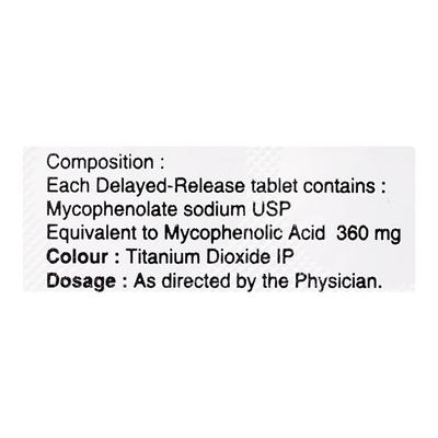 BIOMYF S 360mg Tablet 10's - Auto Immune Disease-Imm