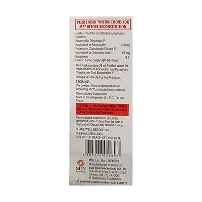 MOXCLAV DS CP Oral Suspension 30ml - Bacterial Infections-Pen