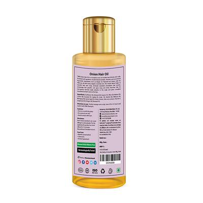 The Natural Wash Onion Hair Oil For Hair Growth With Complete Hair Nourishment 200 Ml - Hair Oils