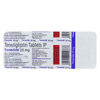 TENEZIDE 20 Tablet 10's - Diabetes-Ant