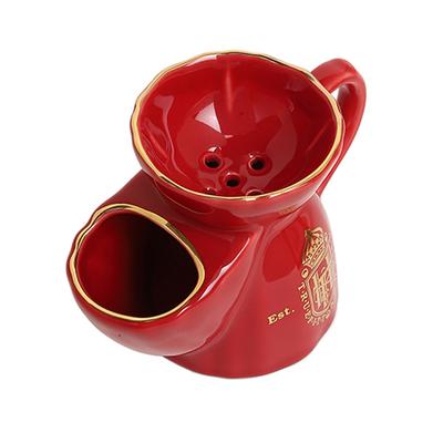 Truefitt and Hill Red Shaving Mug Handcrafted Signature Product of Truefitt and Hill 1's - Pre & Post Shaves