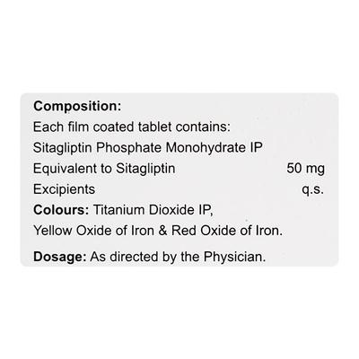 SITALIPTIN 50 Tablet 10's - Diabetes-Ant