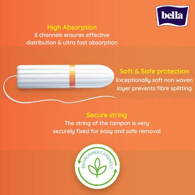Bella Tampo (Super Plus) 16's - Tampons