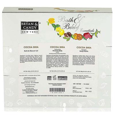 Bryan & Candy Cocoa White Heart Kit 390ml 4's - Creams/Oils/Lotions