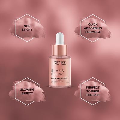 Renee Glass Glow Pre Make Up Oil 30ml - Face Oils