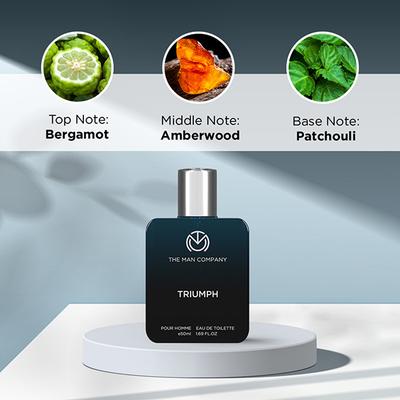 The Man Company Triumph Eau De Toilette for Men 50 ml - Men Perfumes (Edt/Edp)
