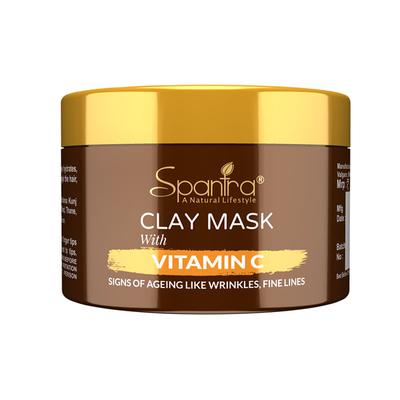 Spantra Vitamin C Clay Mask 125 gm - Masks & Peels