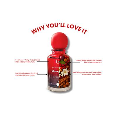 Blur India Unisex Perfume - Cherry Tart, Sweet & Fruity Eau De Parfum, Long Lasting Perfume 30 ml - Perfumes (Edt/Edp)