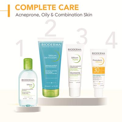 Bioderma Photoderm AKN Mat SPF 30 PA+++ Sunscreen for Oily & Acne-Prone Skin, In Vivo Tested 40 ml - Face Sunscreen