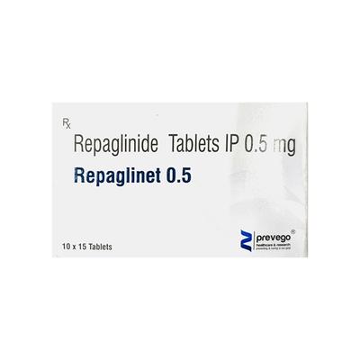 REPAGLINET 0.5 Tablet 15's - Diabetes-Ant