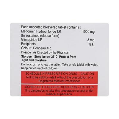 OBIMET GX3 FORTE Tablet 10's - Diabetes-Ant
