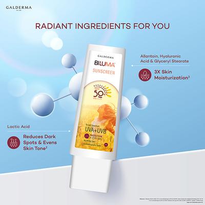 Biluma SPF 50+ PA++++ UVA+UVB Protection Sunscreen 50 ml - Face Sunscreen
