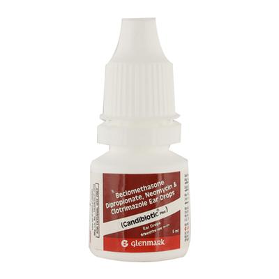 Candibiotic Plus Ear Drops 5ml - Ear Conditions-EAA