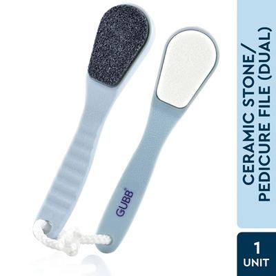 GUBB Dual Pedicure File With Ceramic Stone 90 gm - Manicure & Pedicure Kits
