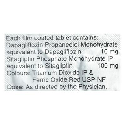 DAPAVEL S 10/100 Tablet 10's - Diabetes-Ant