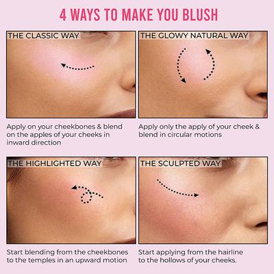 Insight Cosmetics Blush -Jaipur Pink 7 gm - Blushes