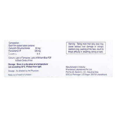 Bigspas P Tablet 10'S - Muscle Spasm-Ant