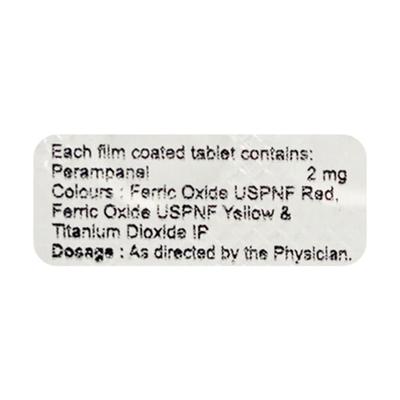 PERCOMPA 2mg Tablet 10's - Epilepsy/Convulsion-Ant
