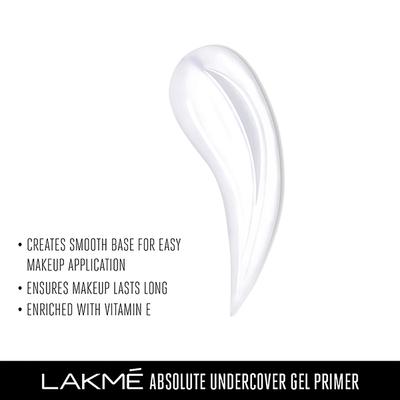 Lakme Unreal Undercover Gel Primer, Enriched with Viitamin E, 30 ml - Primer